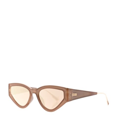 christian dior catstyledior1|CHRISTIAN DIOR Acetate CatStyleDior1 Mirror Sunglasses Pink .